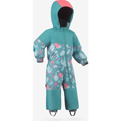 Skianzug Kinder Gr. 80–110 warm verstellbar - 500 Toddler türkis
