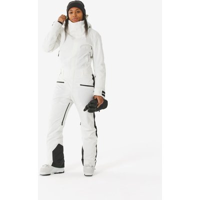 Skianzug Snowboardanzug Damen warm wasserdicht - Suit 500 weiß