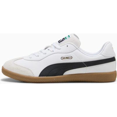 Damen/Herren Hallenschuhe Fußball / Futsal Schuhe - Puma King 21 IT weiß