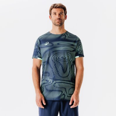 Damen/Herren Fußball Trikot - Club Wavy marineblau/grün