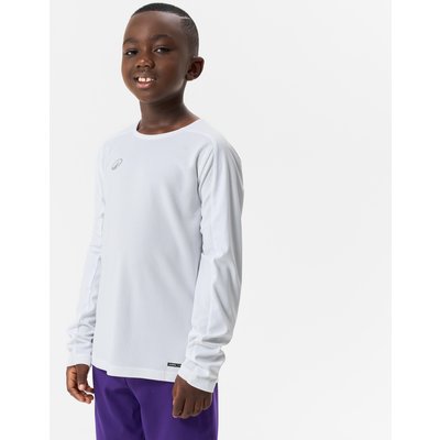 Kinder Fußball Trikot langarm - VIRALTO Club weiss