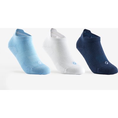 Tennissocken Low 3er Pack - RS160 blau/weiß