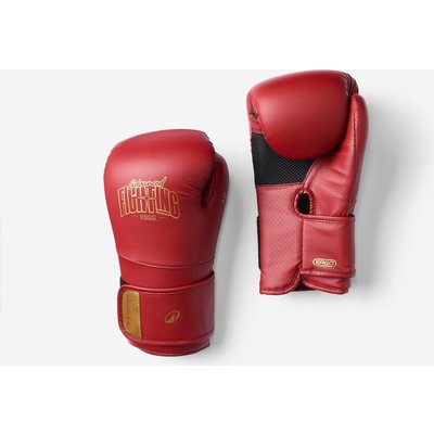 Boxhandschuhe Training ergonomischer Schaumstoff - rot