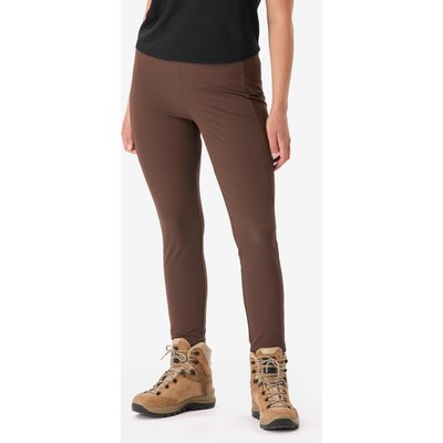 Leggings Damen robust Trekking - MT500 braun