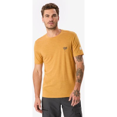 Merinoshirt Herren kurzarm - Merino Fresh gelb