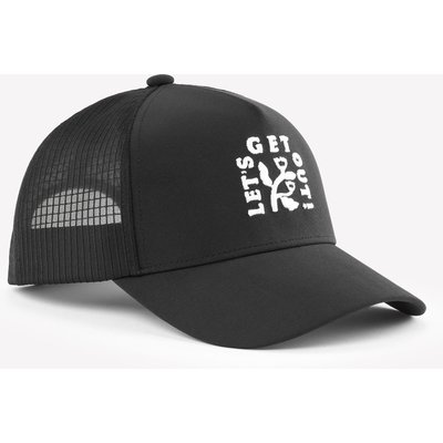 Schirmmütze Cap Wandern - Trucker 500 schwarz