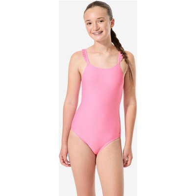 Badeanzug Mädchen - Lila rosa