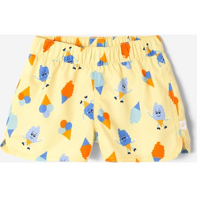 Badeshorts Baby Jungen - Eis gelb