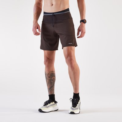 Laufshorts Trailrunning Herren - Run 900 Ultra braun