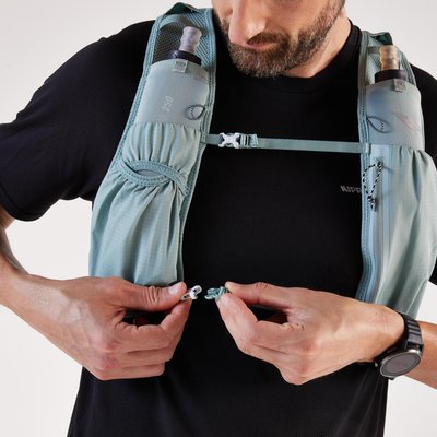 Laufrucksack Trailrunning 5 Liter - 500 grün
