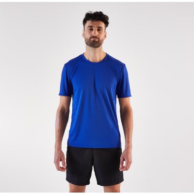 Laufshirt kurzarm Herren - Run 100 blau
