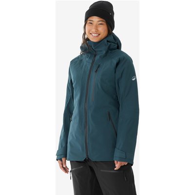 Skijacke Snowboardjacke Damen warm atmungsaktiv - FR500 tannengrün