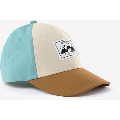 Basecap Kinder Wandern - MH100 Kid blau/braun