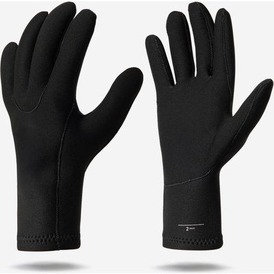 Tauchhandschuhe Neopren 2 mm - Essentiel schwarz
