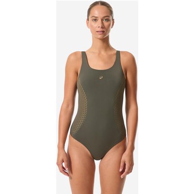 Badeanzug Damen - Kimy Cuti khaki/gold