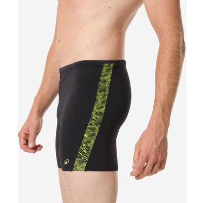 Badehose Boxer Herren lang - Yoko All Move gelb