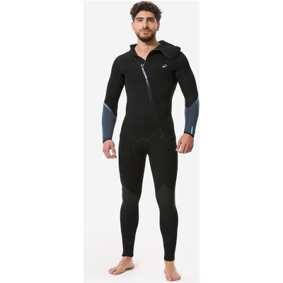 Neoprenanzug Tauchen Herren Kapuze SCD500 5 mm schwarz/blau