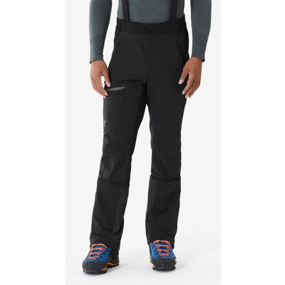 Herren Softshellhose warm - Alpinism schwarz