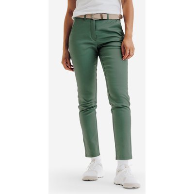 Damen Golfhose Chino - MW500 grün