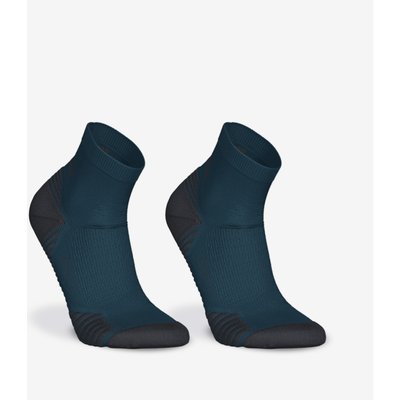 Laufsocken Mid dick 2er-Pack - Run 500 blau