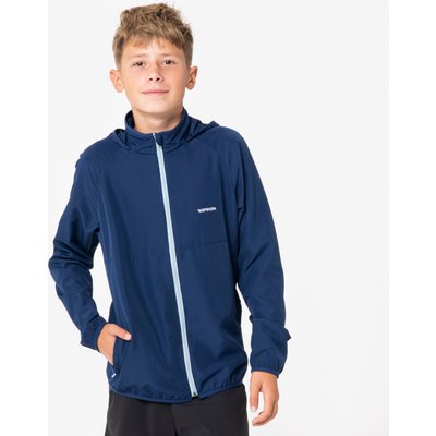 Laufjacke Kinder winddicht - marineblau