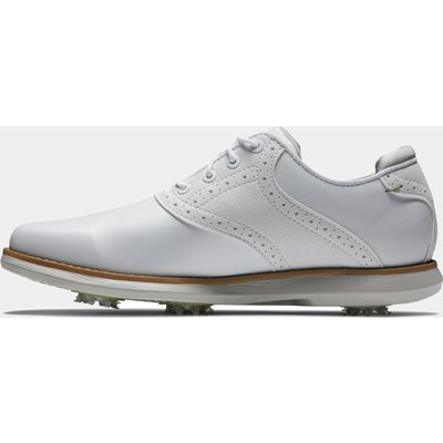 Damen Golfschuhe Leder - Traditions wasserdicht weiß