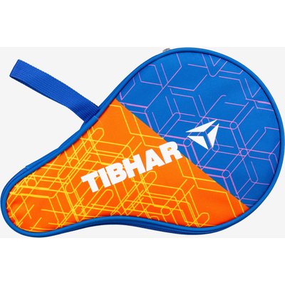 Schlägerhülle Tischtennis - Square orange/blau