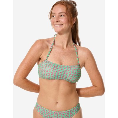 Bikini-Oberteil Surfen Damen Bandeau Lori Keyshot grün
