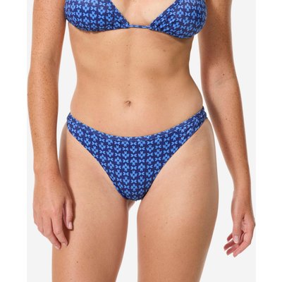 Bikini-Hose Surfen Damen Tanga Lulu Keyshot blau