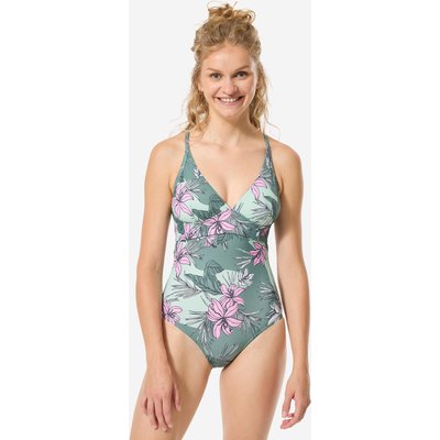 Badeanzug Damen Bea Numea khaki