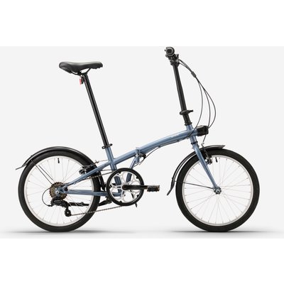 Faltrad Klapprad 20 Zoll Fold 120 grau