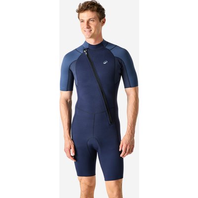 Neoprenanzug Shorty Herren Naturkautschuk Essential Ocena 2 mm schwarz