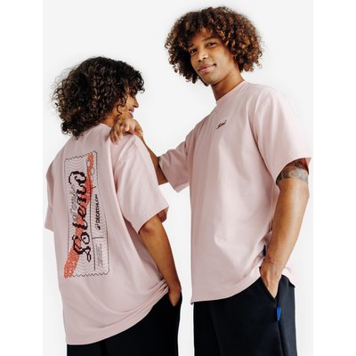T-Shirt Damen/Herren Grafik - Elementals rosa
