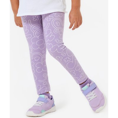 Leggings Babys/Kleinkinder Baumwolle - bedruckt dunkelrosa