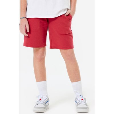 Shorts Kinder Baumwolle - dunkelrot