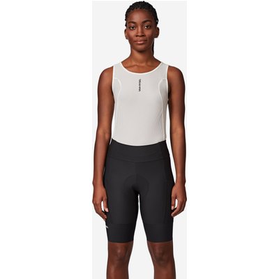 Radhose kurz Rennrad „EDR“ Damen Schwarz