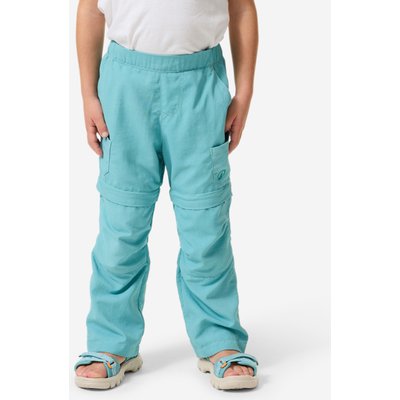 Zip-Off-Hose Kinder Größe 92–116 Wandern - MH500 blau
