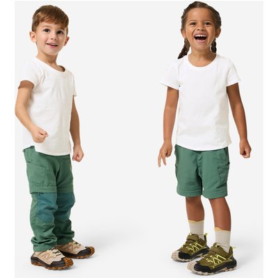 Zip-Off-Hose Kinder Gr. 92–122 Wandern - MH500 grün