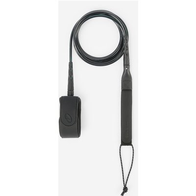 Leash Surfen Shortboard 900 6' Durchmesser 6 mm schwarz