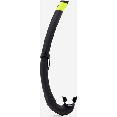 Schnorchel Freitauchen flexibel SPF 500 schwarz