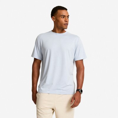 T-Shirt Herren Training - graublau/tiefblau