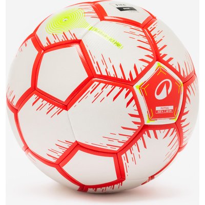 Futsal Ball Größe 4 - Hybrid neonrot/weiß