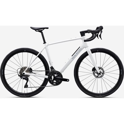 Endurance Rennrad EDR CF Toolbox Shimano 105 2×12 weiß