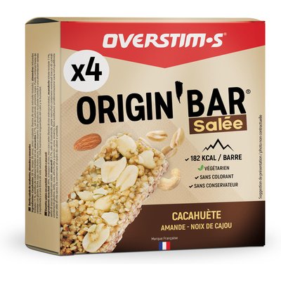 Energie Riegel herzhaft Erdnüsse Origin Bar 4 × 35 g
