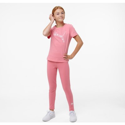 Leggings Mädchen Baumwolle - rosa