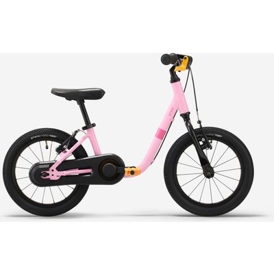 Kinderfahrrad 2-in-1 Laufrad 14 Zoll Discover 900 rosa