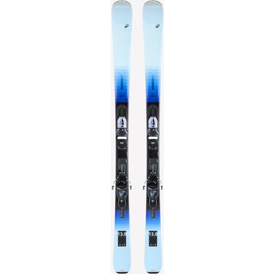 Ski Damen mit Bindung Alpin - Boost 500 blau