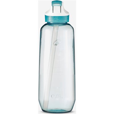 Trinkflasche mit Schnellverschluss und Trinkhalm Wandern Ecozen® 0,8 l