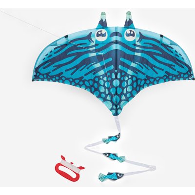 Flugdrachen statisch Kinder MFK 150 Rochen blau