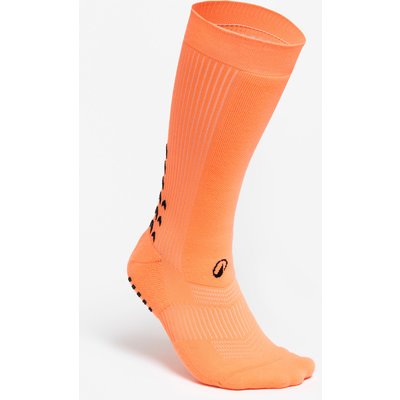 Damen/Herren Fußball Stutzen halbhoch rutschfest - VIRALTO II Mid orange